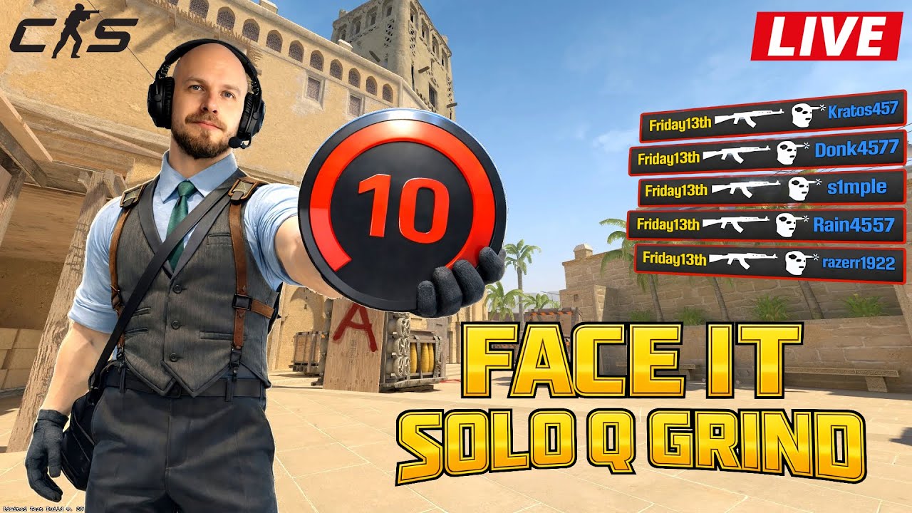 FACEIT SOLOQ GRIND 🚨 #75