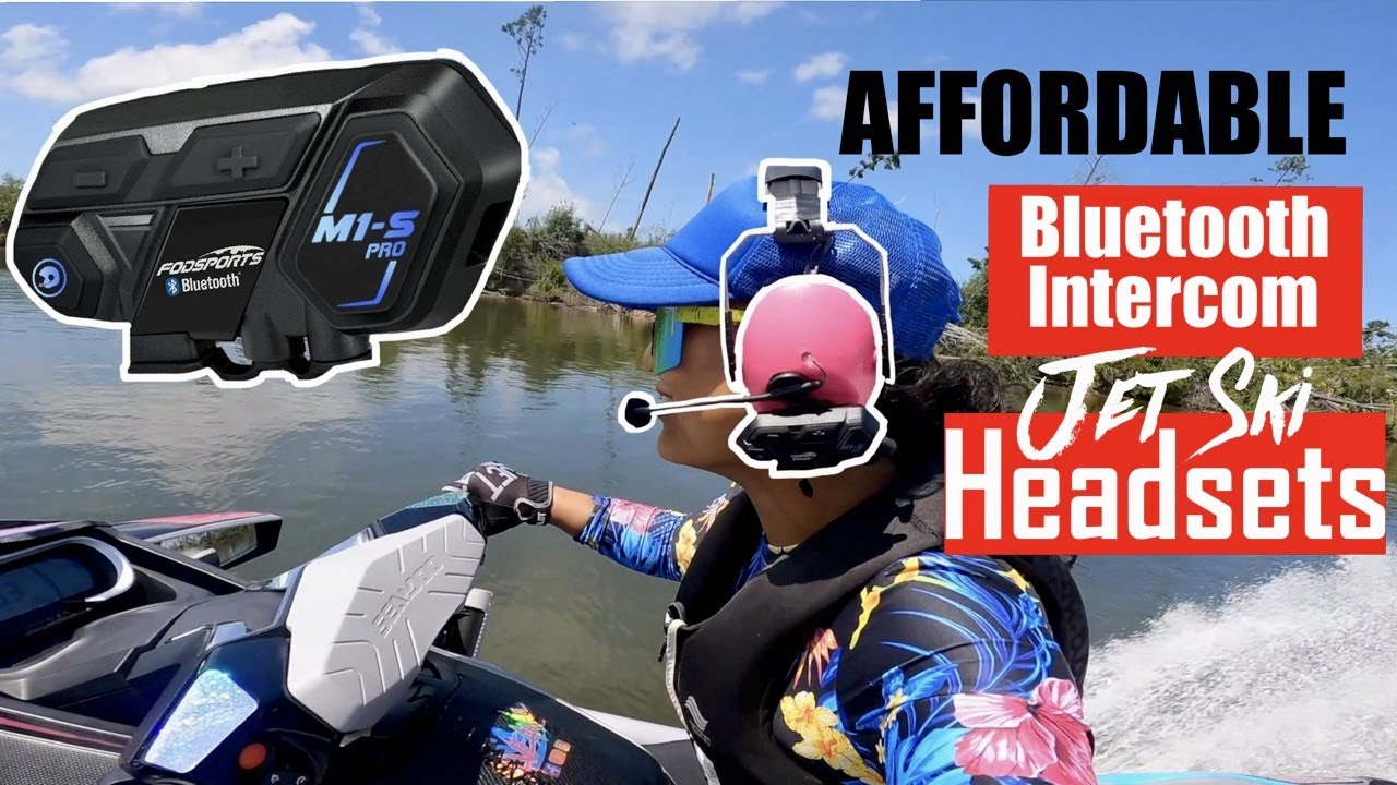 DIY Jet Ski Headsets - FodSports MS1 Pro Intercom