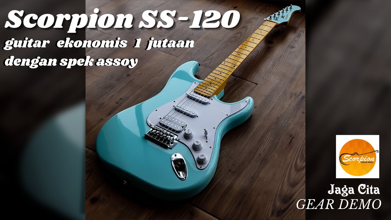 SCORPION SS-120 Guitar (no talking) | gear demo