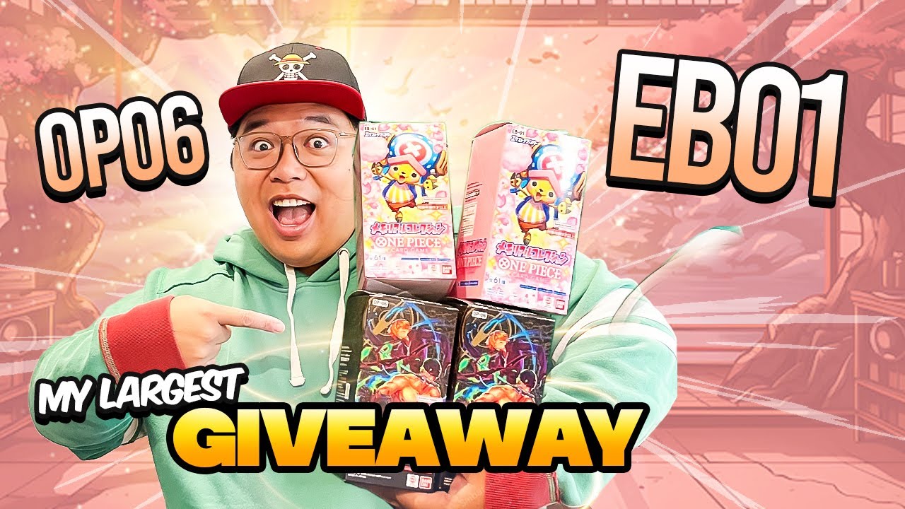 *EARLY LOOK* at EB-01 & Opening OP-06, One Piece TCG Memorial Collection (Japanese)