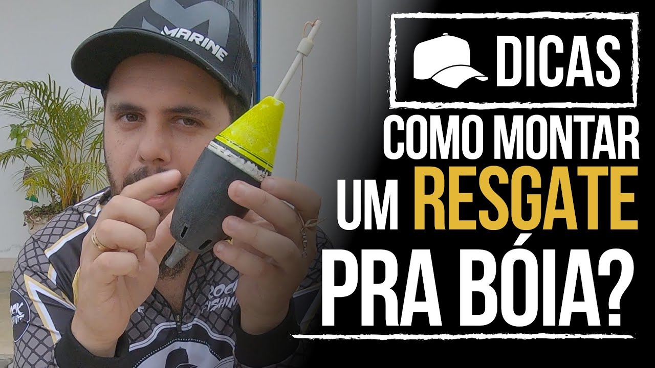DICAS #154 - COMO MONTAR UM RESGATE DE BOIA [CHEGA DE PERDER BOIA NA PESCARIA]