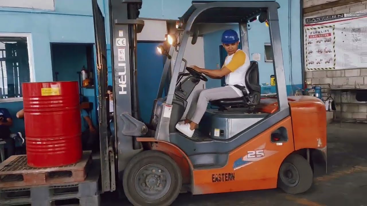 TESDA scholarship program training(HEO) NC2 forklift operator.