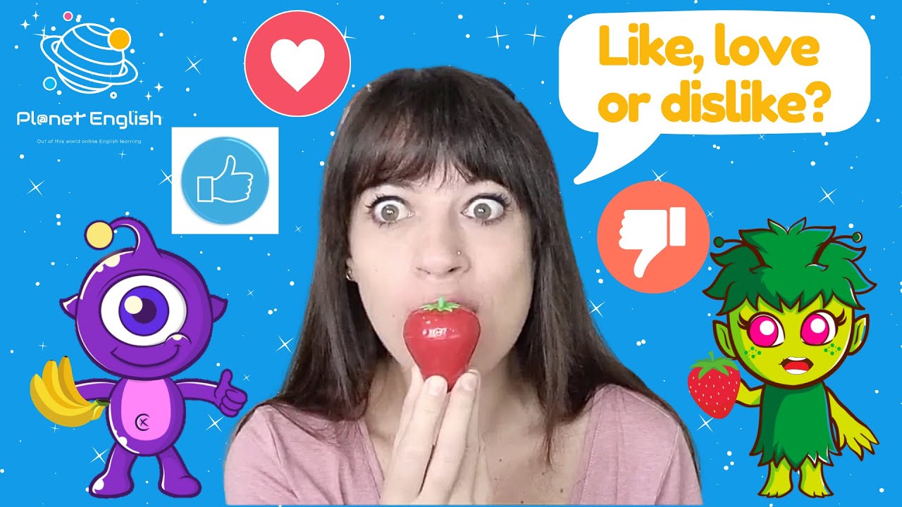 How to express likes and dislikes in English for kids | Explore Planet English