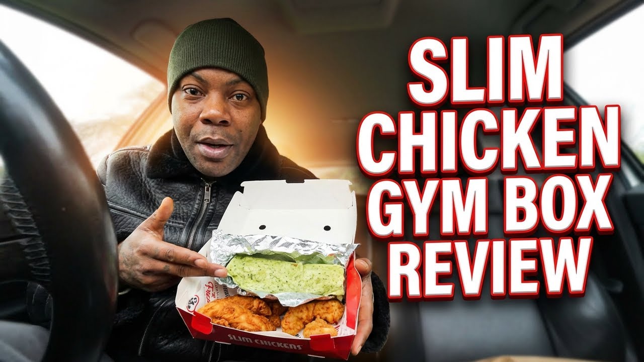 First Time Trying Slim Chickens | Gym Box Mukbang