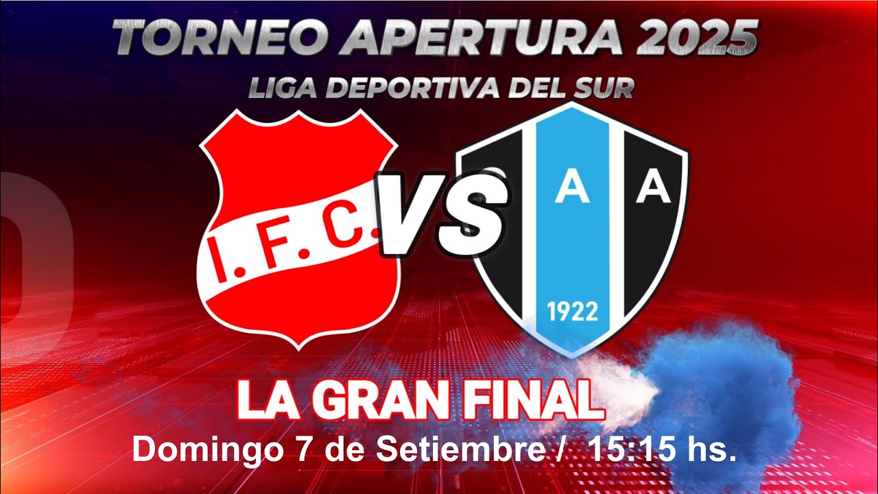 INDEPENDIENTE VS. ATLÉTICO ACEBAL / FINAL VUELTA PRIMER TORNEO L.D.D.S. 2025