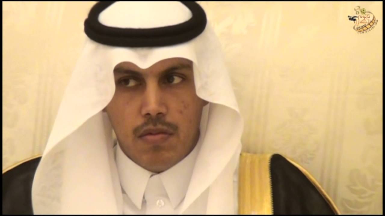 الحفل الخطابي في حفل الشيخ عوض بن هويدي القعياني بمناسبة زواج ابنه الملازم اول محمد