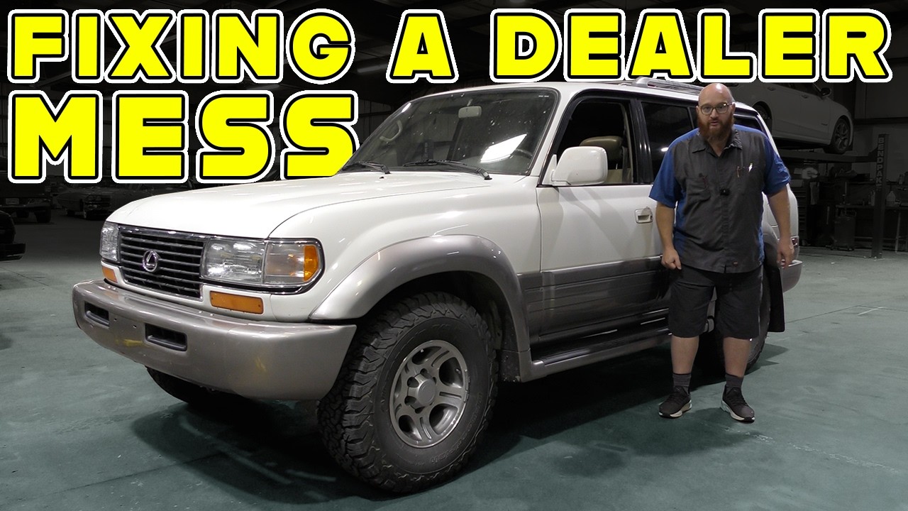 DEALER Couldn't Fix It & Nearly Broke This Lexus LX450
