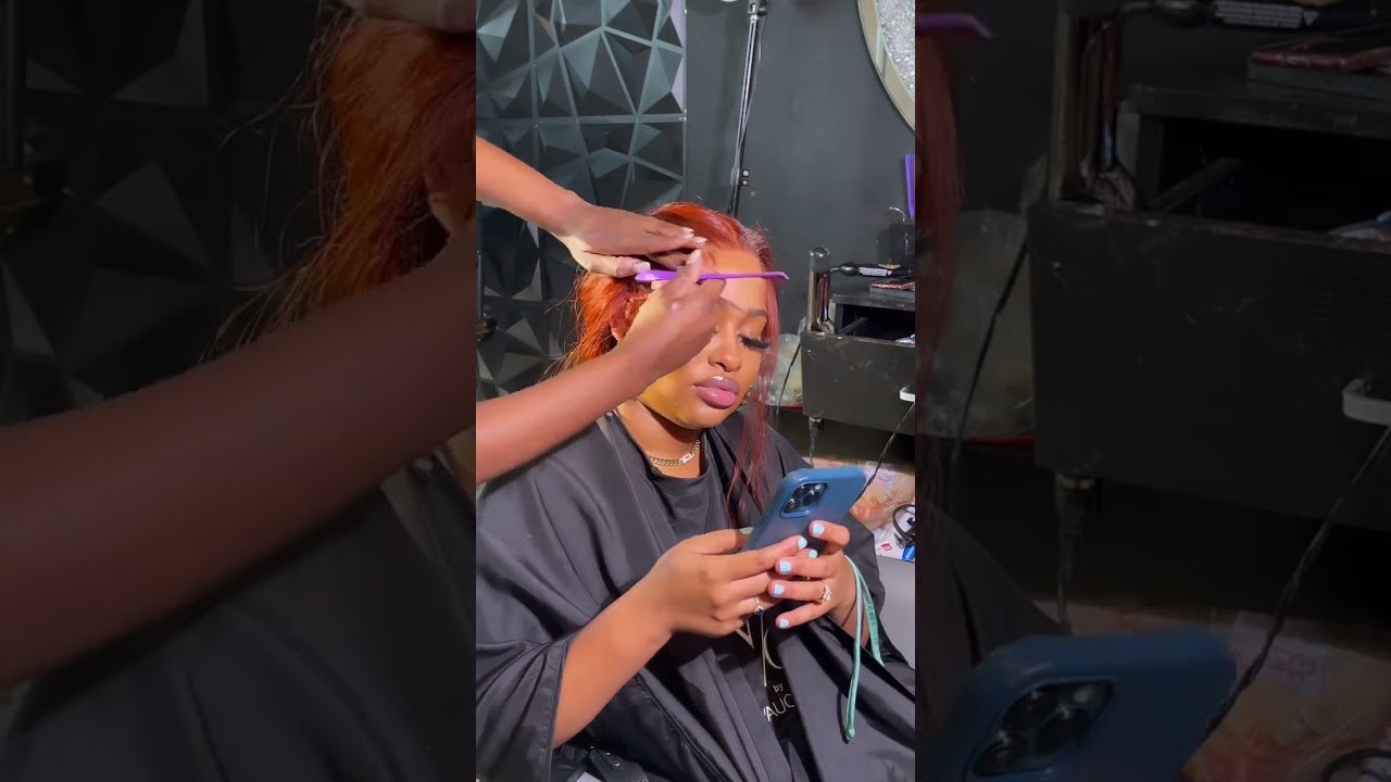 MINI TUTORIAL Copper Brown Wig #unicehair #amazonwigs