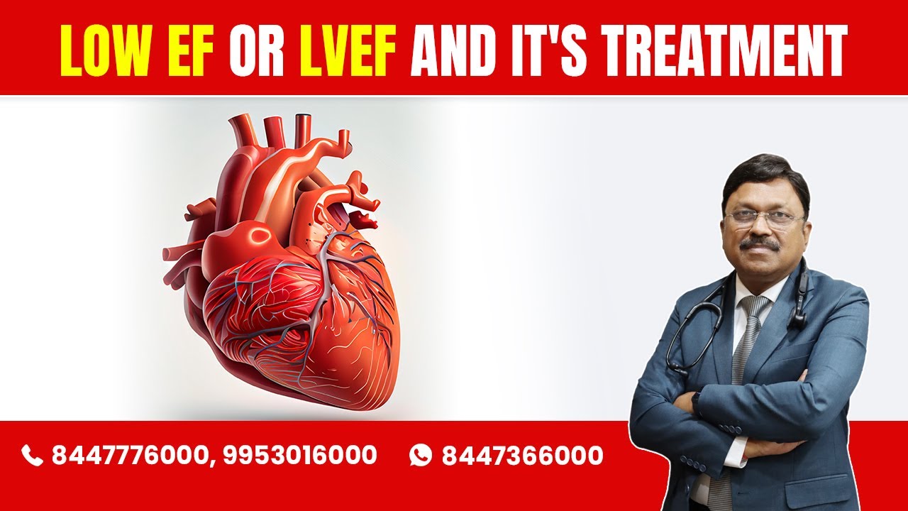 Low EF or LVEF and it's treatment (Facebook Live: Part 15) | By Dr. Bimal Chhajer | Saaol
