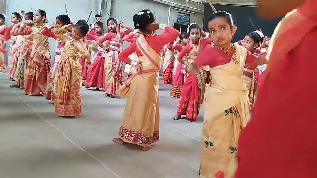 Bihu workshop of kids