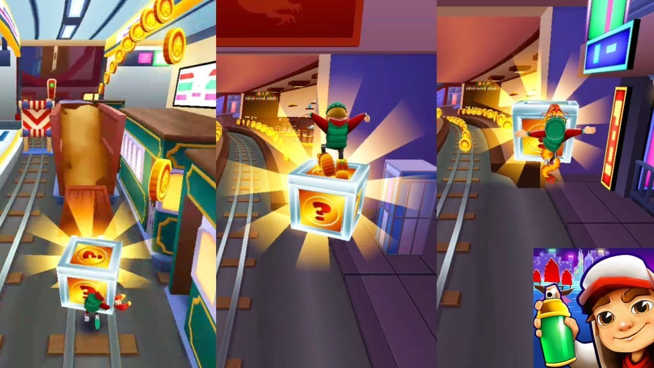 SUBWAY SURFERS HONG KONG : GAMEPLAY TILL FIND 3 SUPER MYSTERY BOXES!
