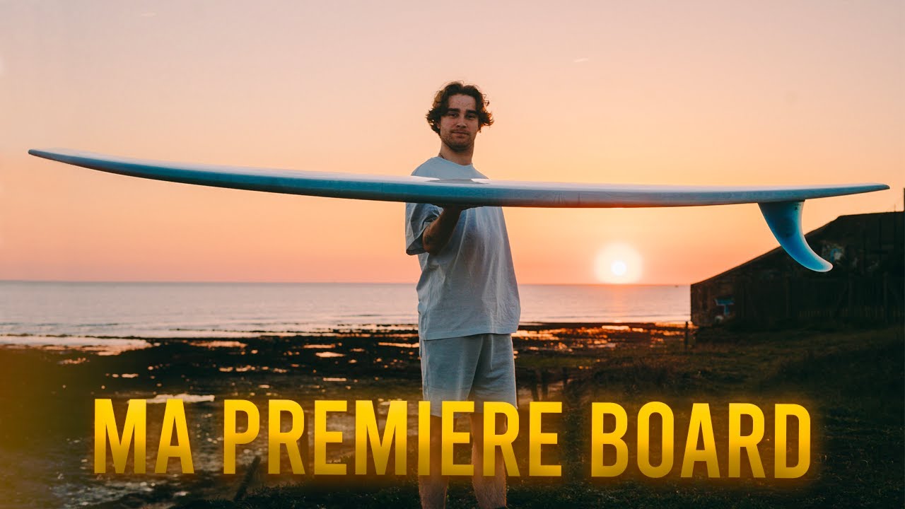 JE FAIS CONSTRUIRE UNE PLANCHE DE SURF SUR MESURE ! 🥰🏄‍♂️🤙🏻