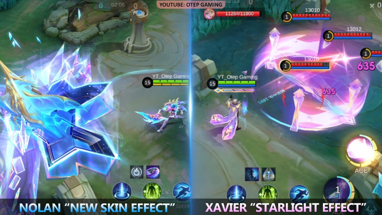 Xavier, Nolan and other New Skins Effect Gameplay | Part 2