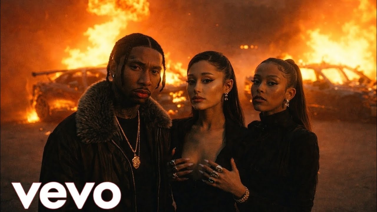 EXPLOSION 💥 | Tyga x Ariana Grande x Doja Cat (Cinematic Fan Made Music Video) 🔥