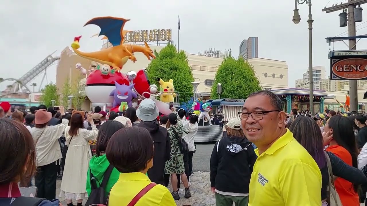 Japan Spring April 2023 | Universal Studios Parade | Rivera Fam