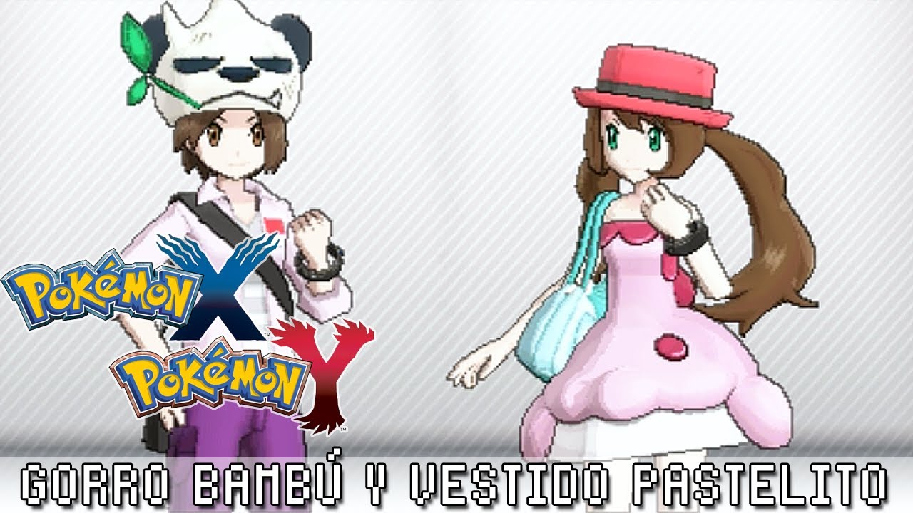 Pokémon X / Y ۩ Gorro Bambú y Vestido Pastelito