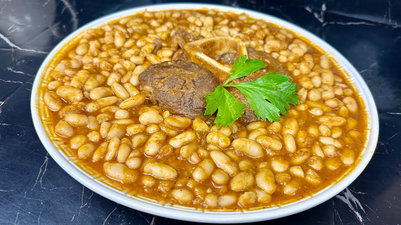 LOUBIA haricots blancs en sauce recette simplifiée 👌🏻