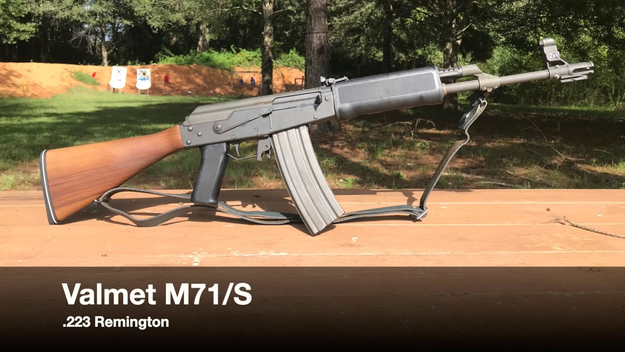 Shooting a Valmet M71/S rifle with a Galil magazine 🇫🇮