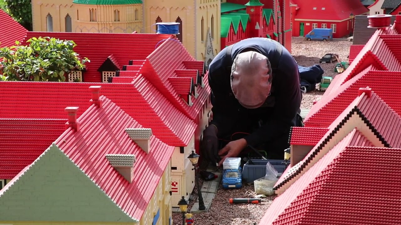 Danemark Billund Dans les coulisses de Legoland / Denmark Billund Behind the scenes at Legoland