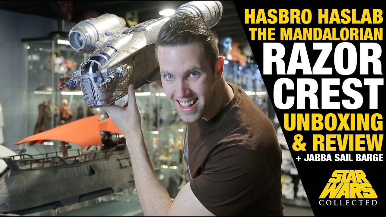 Haslab Razor Crest Unboxing and Review + Jabba Sail Barge Comparison