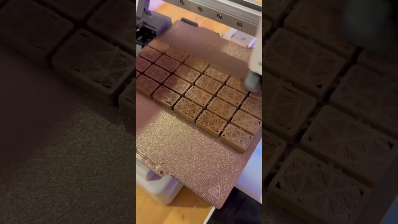 3d printed Wonka articulated chocolate bar #3d #3dart #fy #fypage
