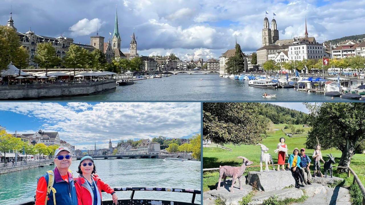 Zurich, Rapperswil, Heidiland, and Leichtenstein