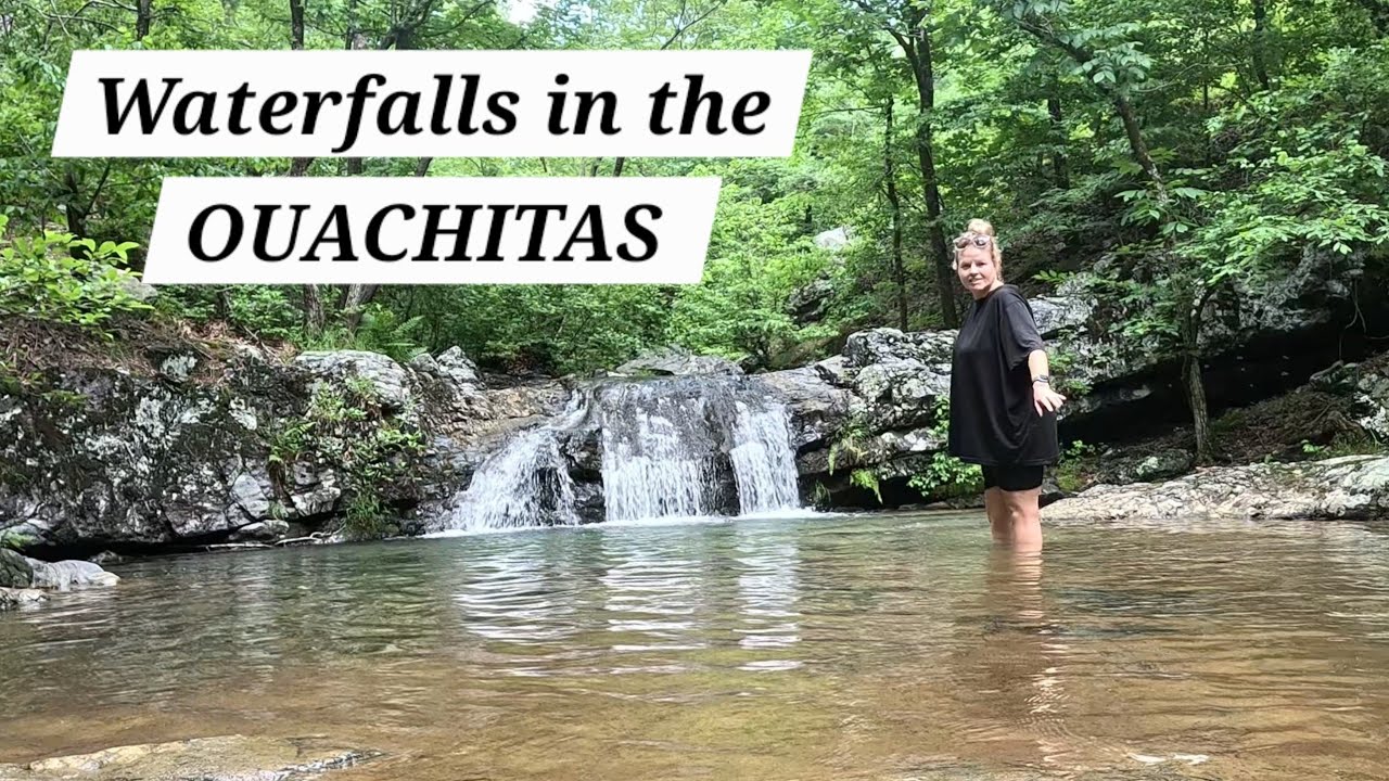 Exploring & chasing waterfalls in the Ouachitas | Ouachita National Forest | Little Missouri Falls