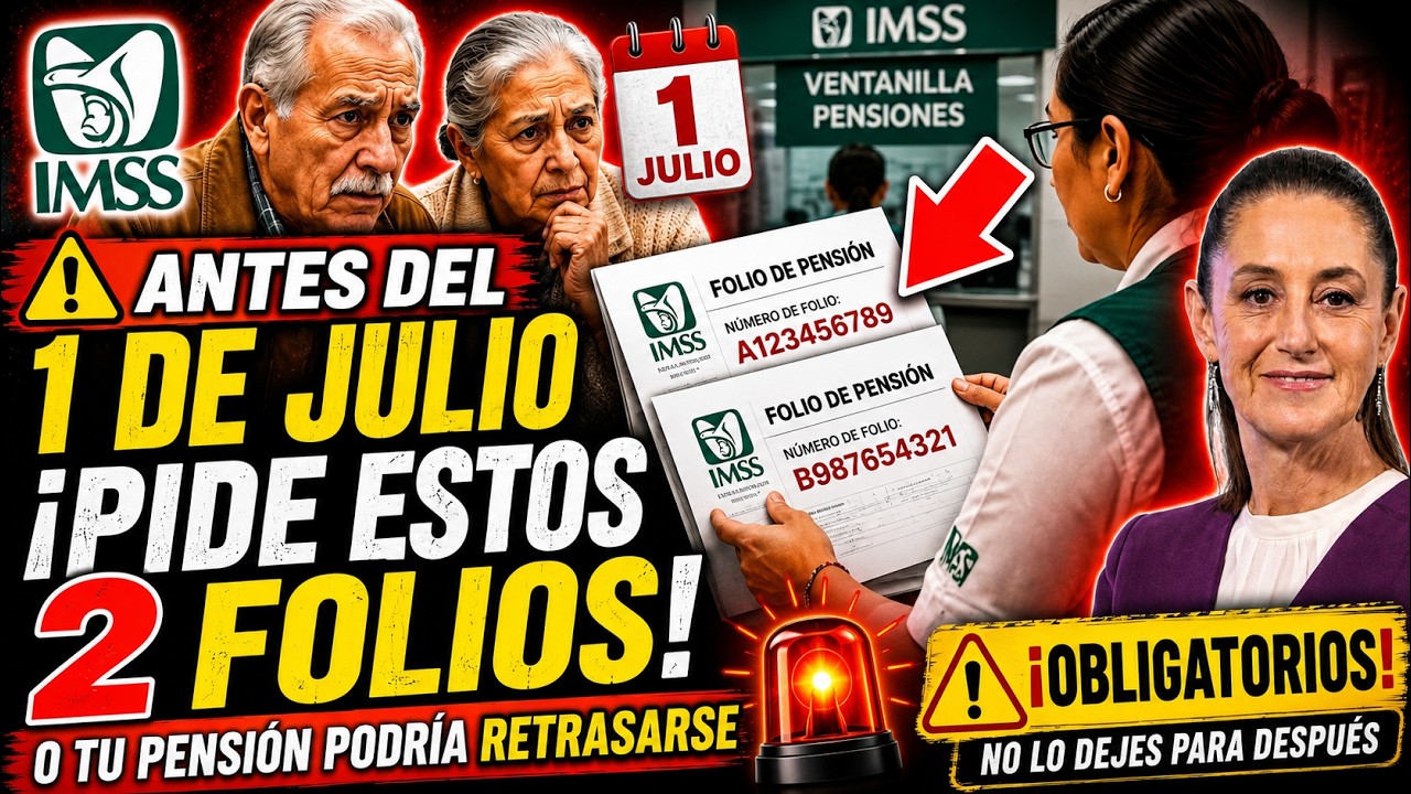 🚨 IMSS Ley 73: Antes del 1 de Julio Necesitas Estos 2 Folios o tu Dep&oacute;sito Puede Detenerse
