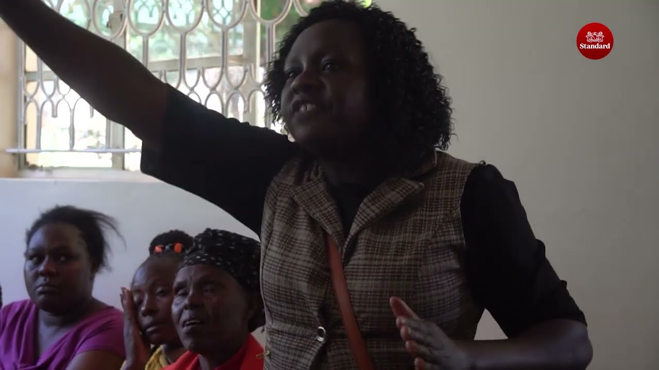 Drama at Eldoret Law Court as a widow protests release of robbery suspects on bond