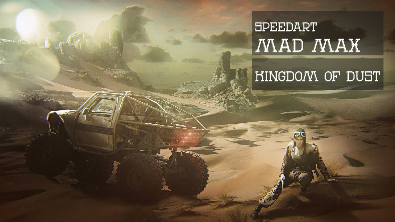 Mad Max kingdom of dust (mattepainting by Andrew Matskevich) CC2015