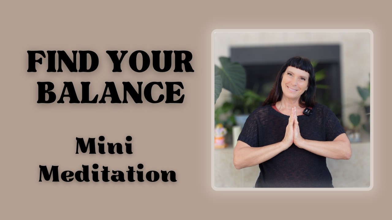 Nadi Shodana Mini Meditation | Alternate Nostril Breathing to Find Your Balance