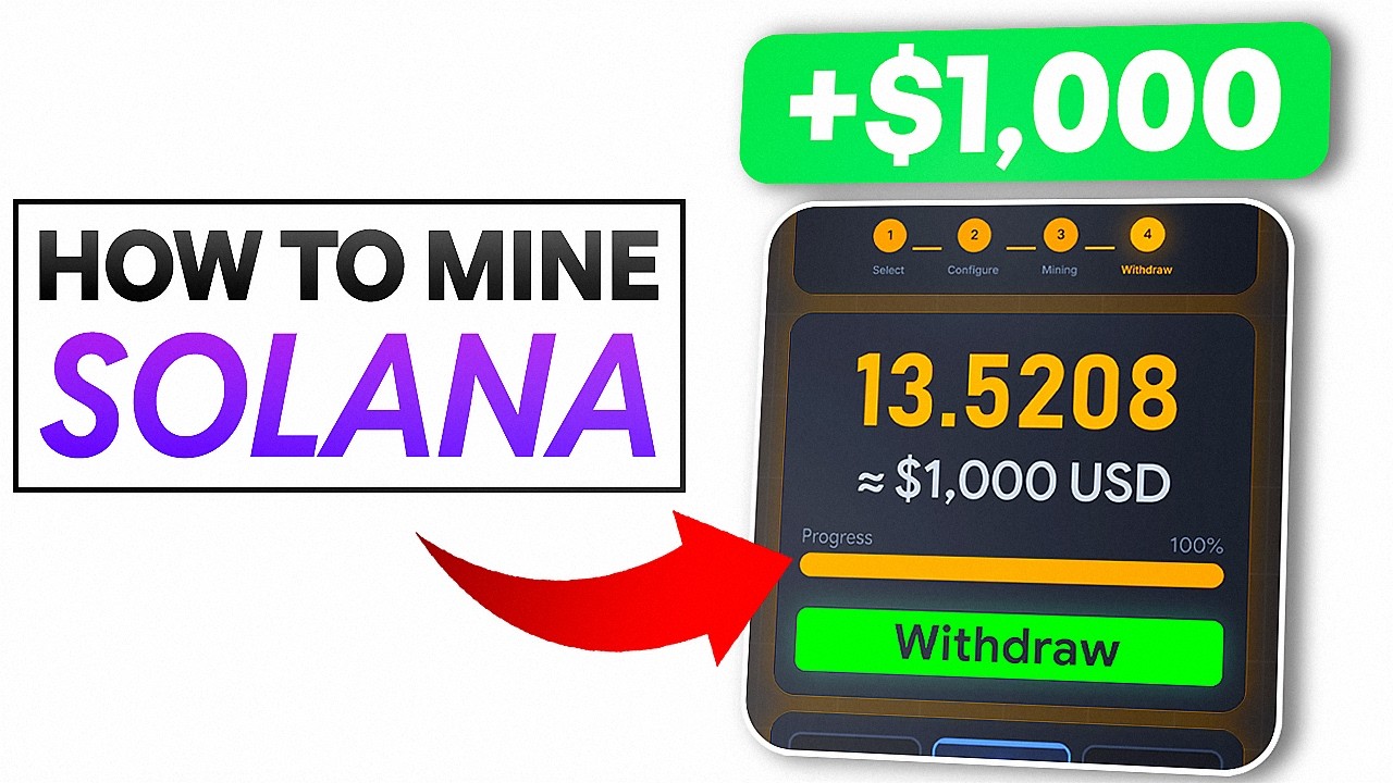How to Mine Solana (SOL) | Cloud Mining Step-by-Step