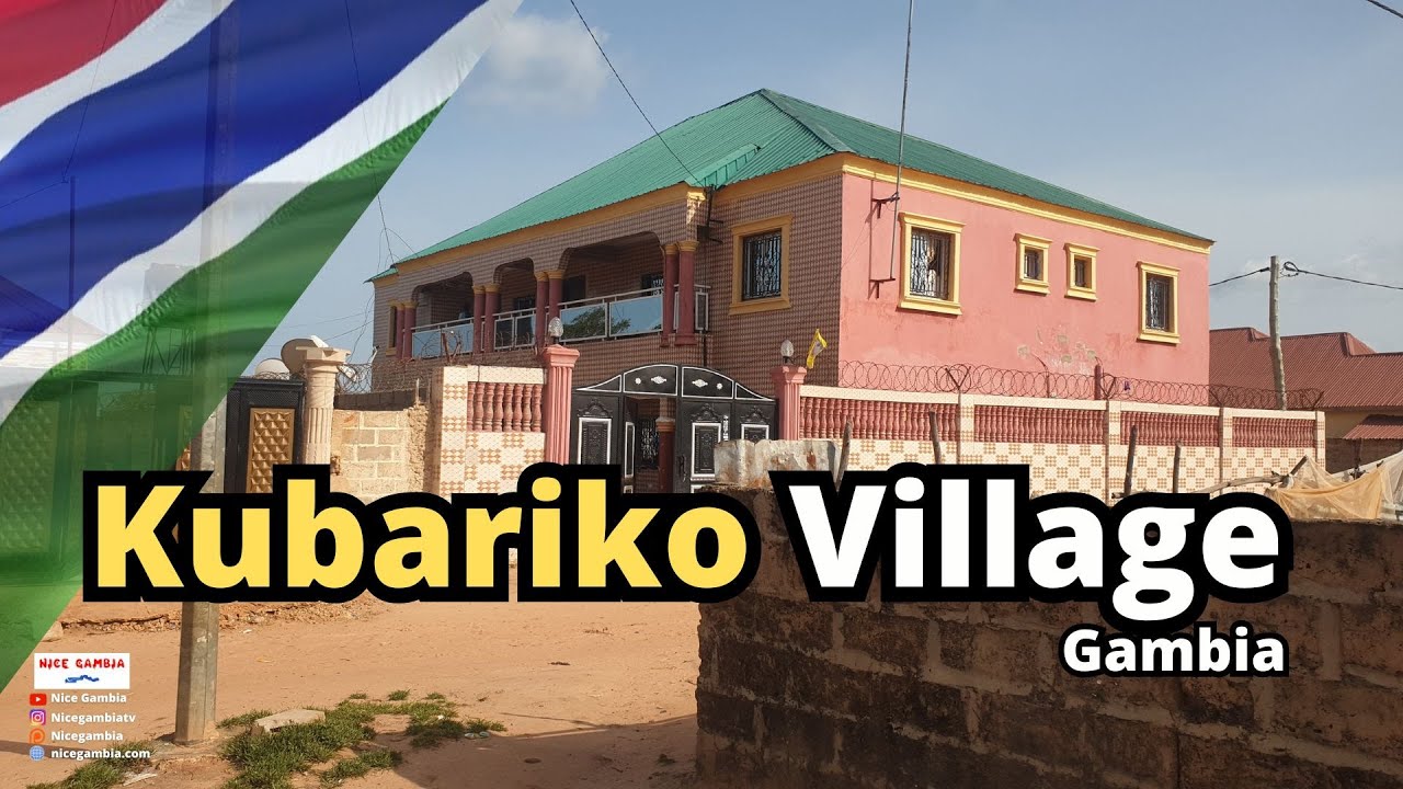 Touring Kubariko Village in The Gambia