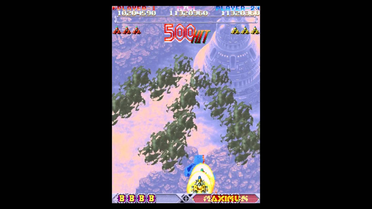 DoDonPachi Double Play NoBomb - 1-6 BOSS
