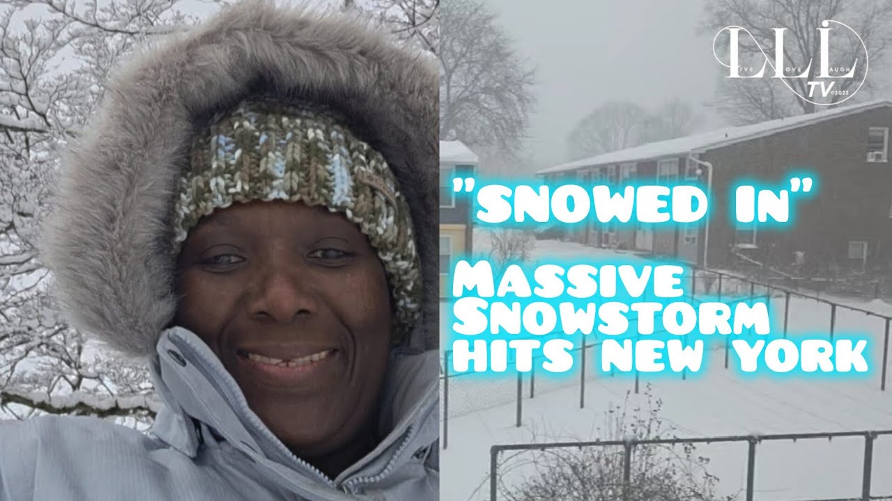 Live Love Laugh-TV is live! ❄️SNOWSTORM WATCH❄️#snow #winter #newyork