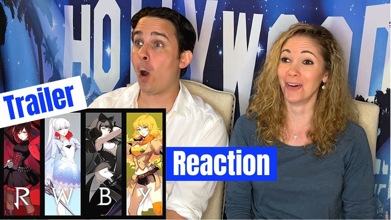 RWBY All Trailers Reaction