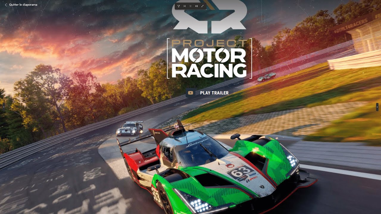 Project motor racing - analyse du gameplay