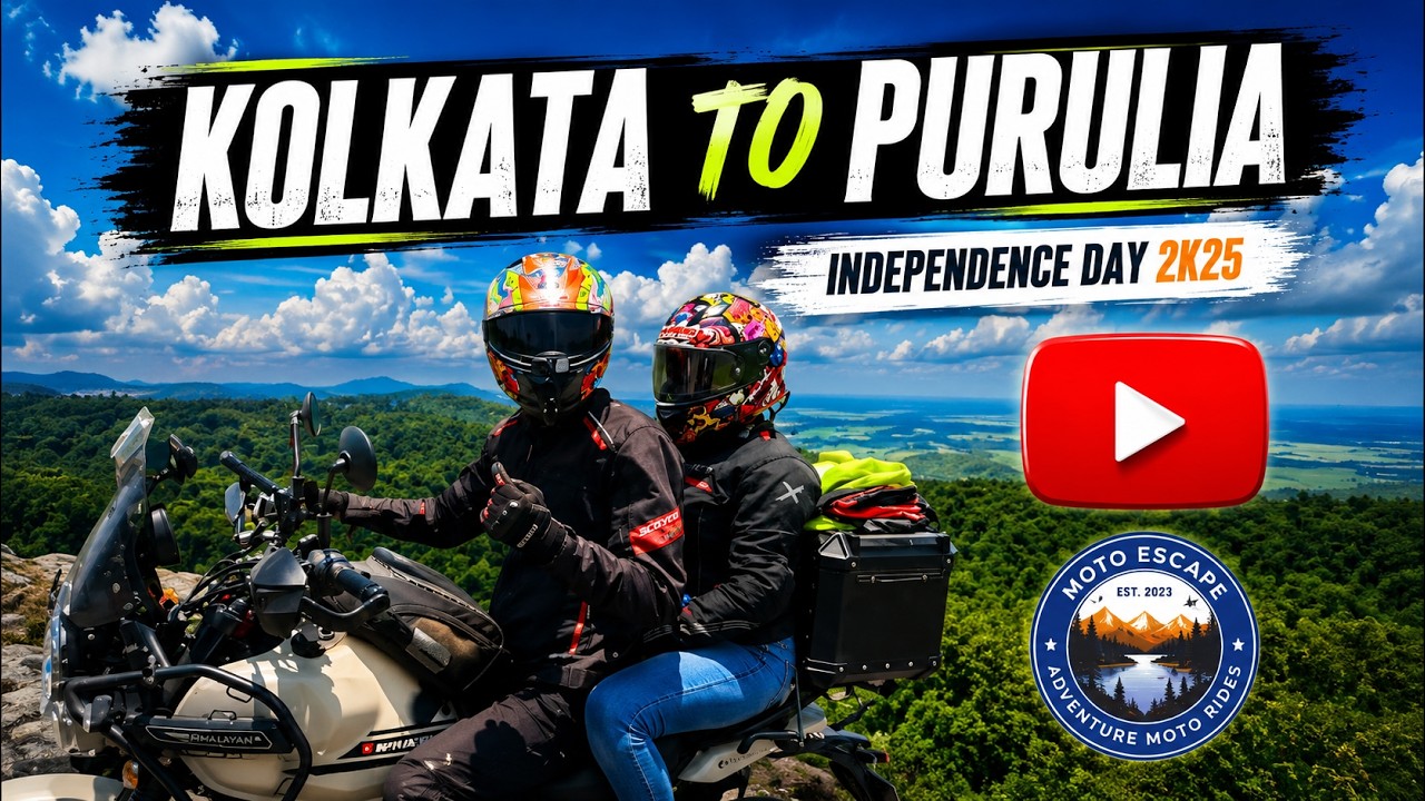 || KOLKATA TO PURULIA BY BIKE || VIA BARANTI || INDEPENDENCE DAY RIDE || 2025 ||