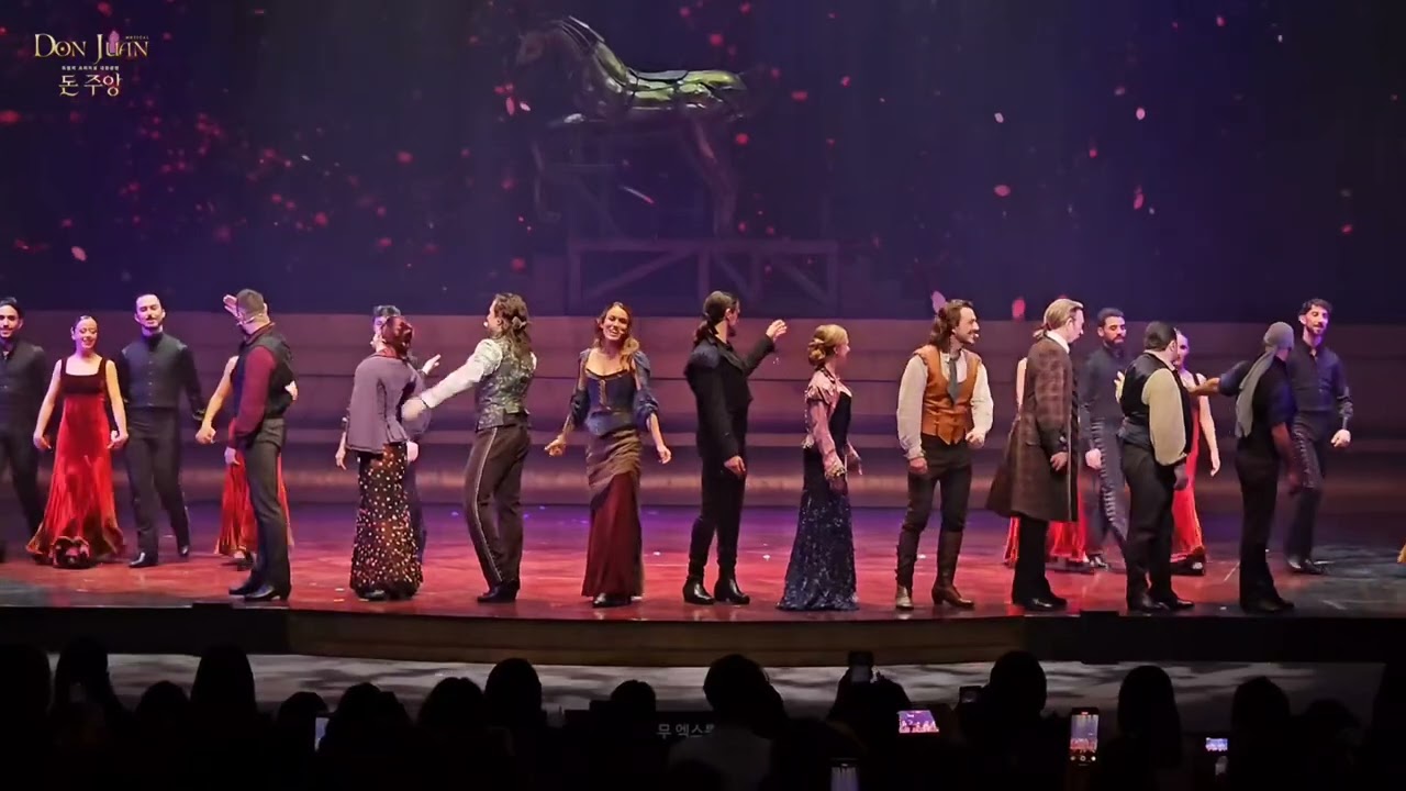 🌹뮤지컬 【돈 주앙】 프렌치 오리지널 내한 커튼콜 Changer