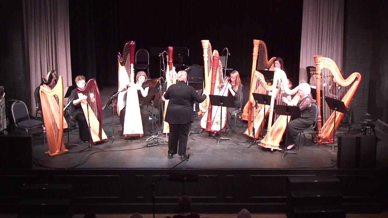 Bubble Waltz by Stephanie Curcio performed by Lever Harp Ensemble