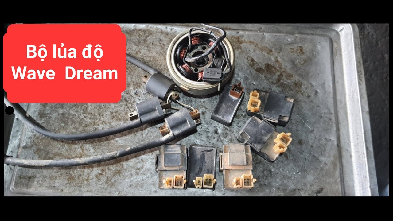 Vdeo 319/ Bộ lửa độ thích hợp cho dòng xe Wave  Dream từ xe zin tới xe dợt đường phố/ Phố Cái Dầu AG
