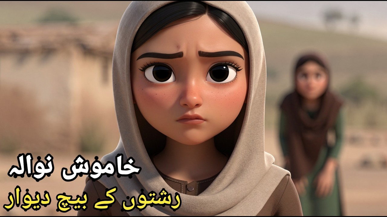 ایک خاموش نوالہ جو رشتوں کے بیچ دیوار بن گیا | گاؤں کی دل کو چھو لینے والی کہانی #iscartoon