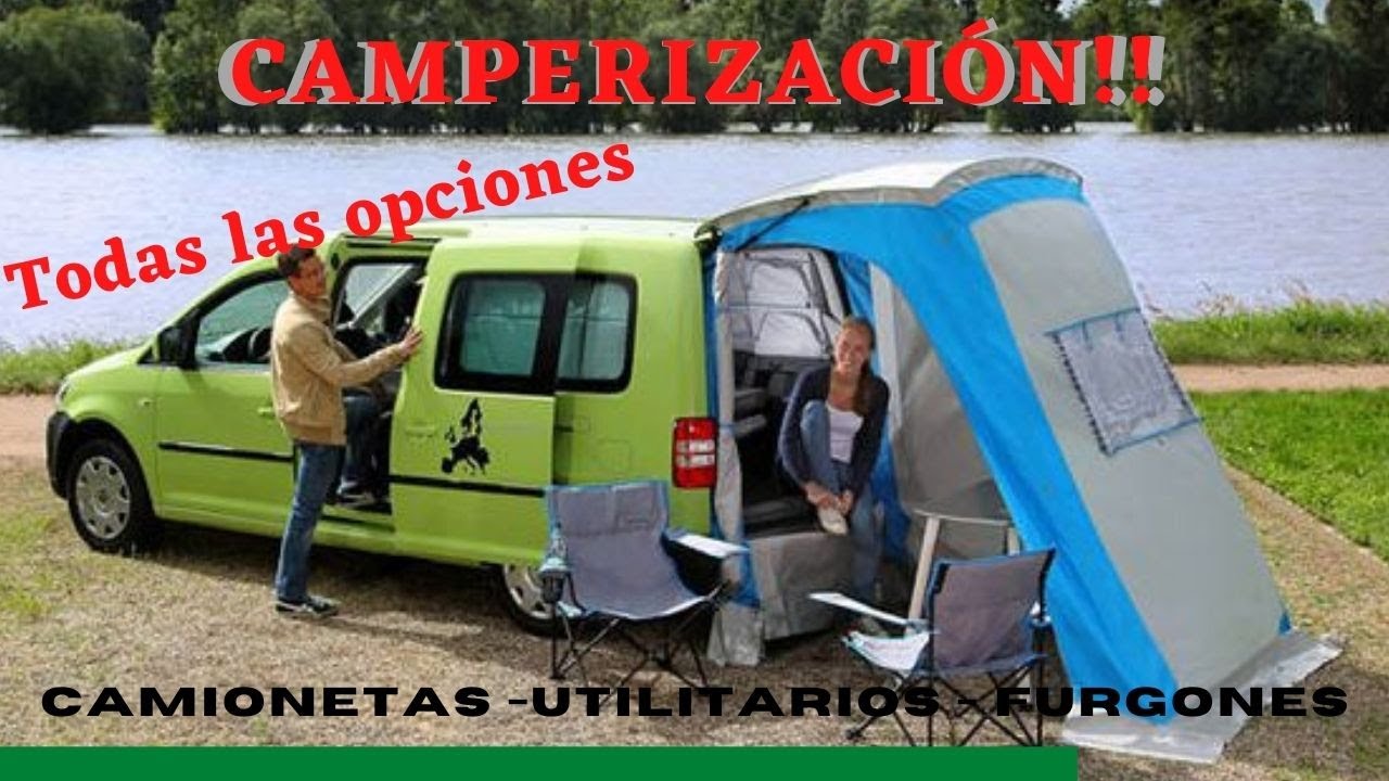 😀CAMPERIZACION DE FURGONES Y UTILITARIOS🚙🌏😎