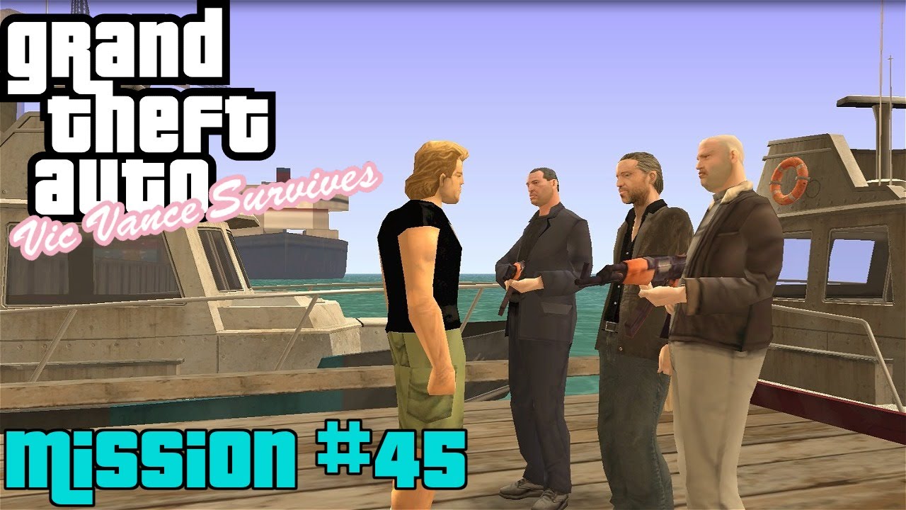 GTA Mixed - Vic Vance Survives - Mission #45 - Phil's Deal With The Russians (HD)