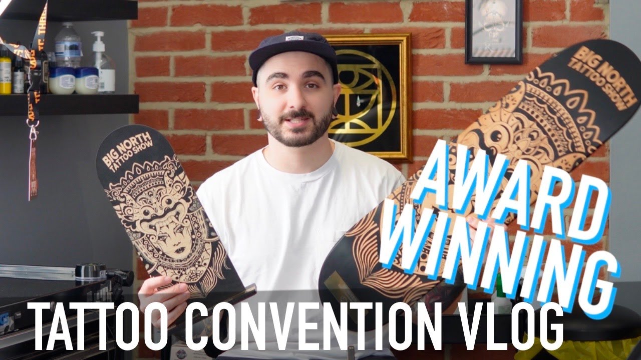 Tattoo Convention VLOG // NEWCASTLE Big North Tattoo Show 2024 (Award Winning)