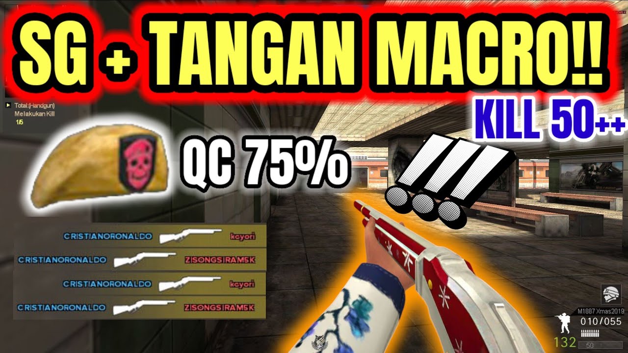 SG ONLY PAKAI SG PUTAR + TANGAN MACRO!!! -Pointblank Indonesia