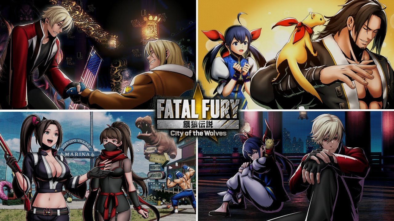 Fatal Fury: City of the Wolves - All Character Endings & Final Bosses (Arcade + EOST) PS5 Pro