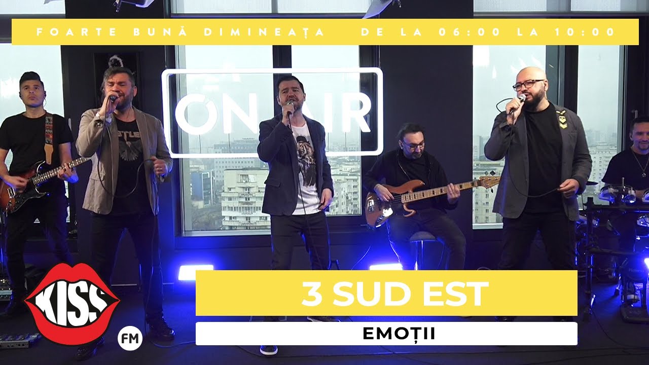 3 Sud Est - Emoții (Live @ Foarte Bună Dimineața)