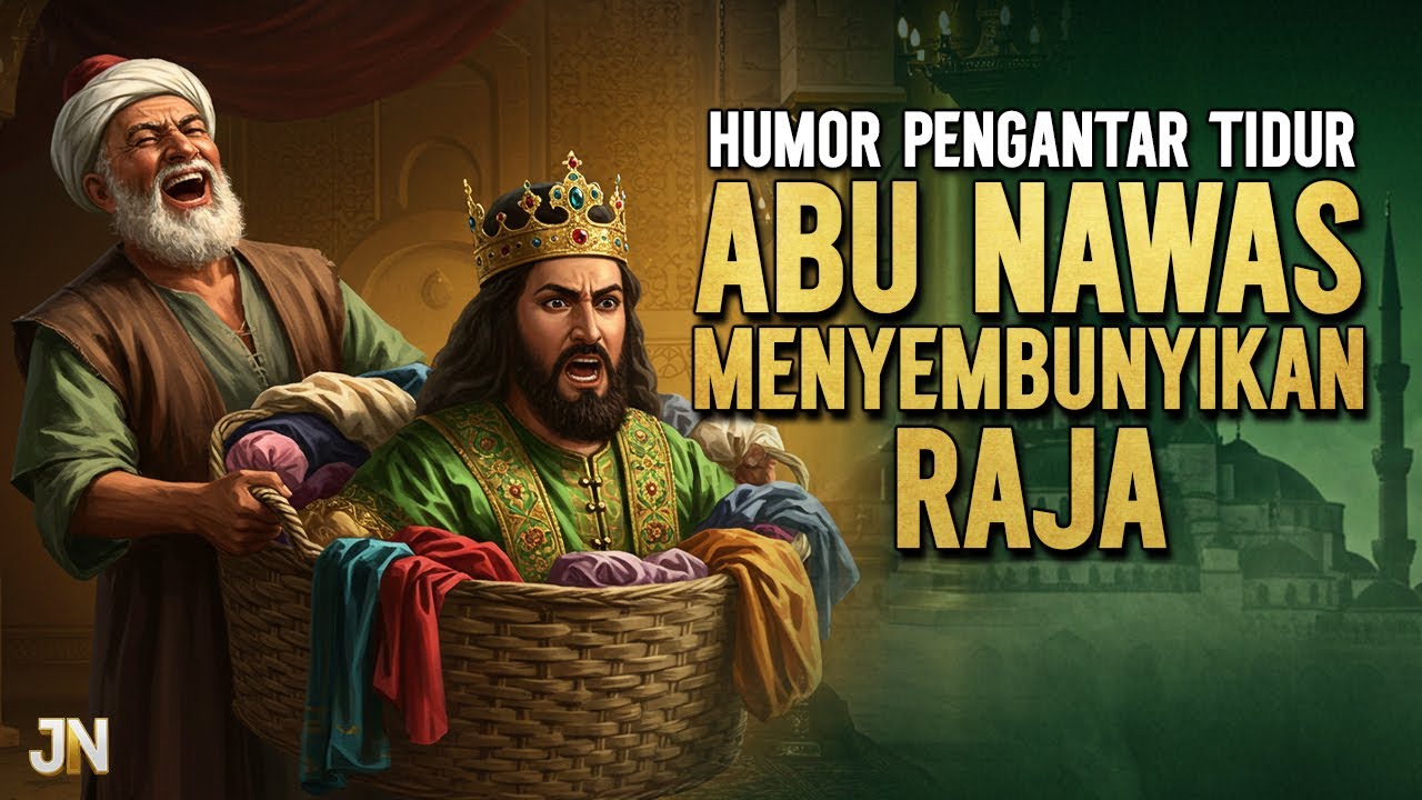 ABU NAWAS MENYEMBUNYIKAN RAJA HARUN || CERITA LUCU PENGANTAR TIDUR
