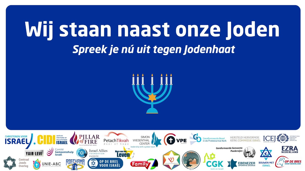 Thousands Rally in Amsterdam Against Antisemitism Amid Rising Attacks in the Netherlands